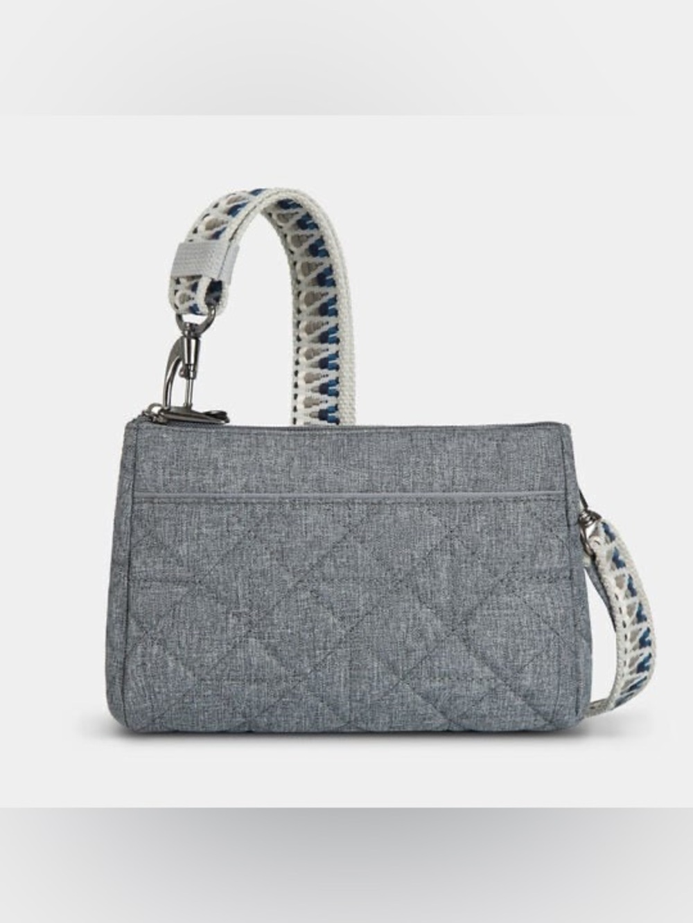 Travelon Anti-Theft Boho Crossbody Gray Heather
